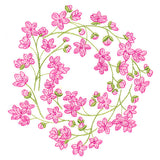 Sweet Cherry Blossoms Wreath