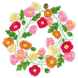 Pretty Poppies Wreath