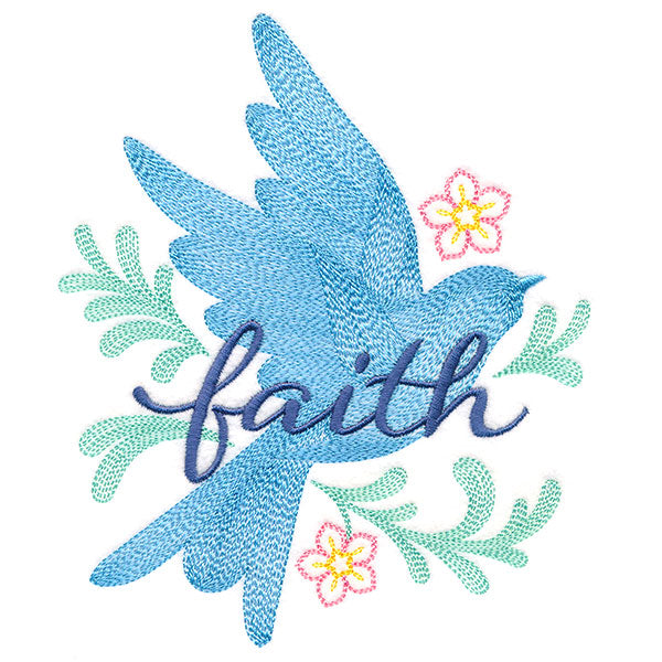 Joyful Bluebird - Faith