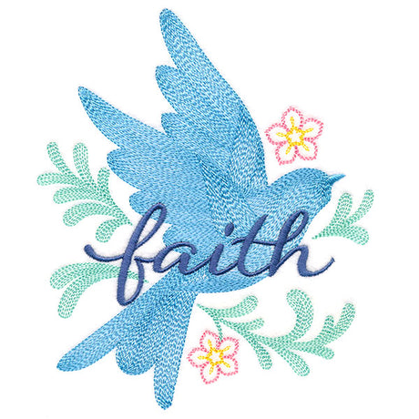 Joyful Bluebird - Faith