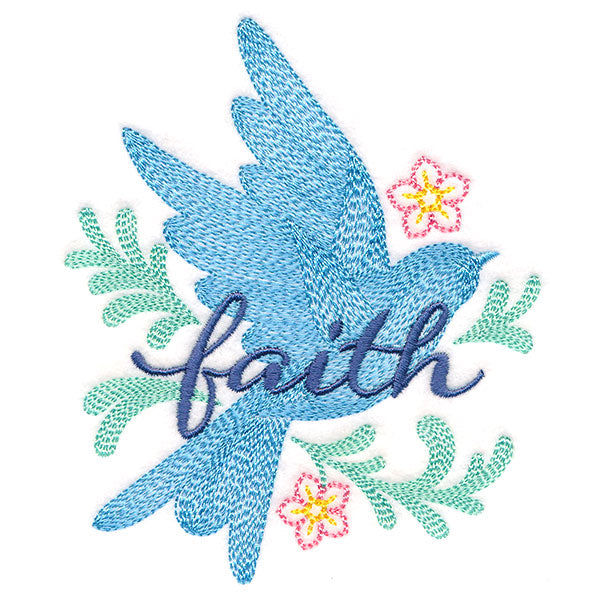 Joyful Bluebird - Faith
