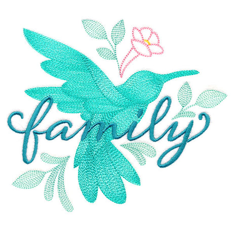 Graceful Hummingbird - Family