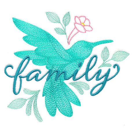 Graceful Hummingbird - Family