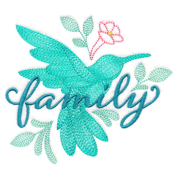 Graceful Hummingbird - Family