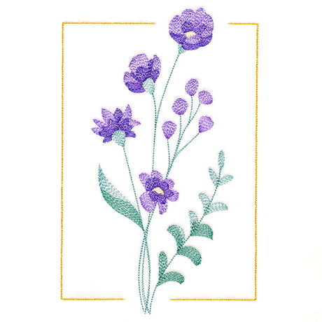 Dainty Blooms - Jacob's Ladder