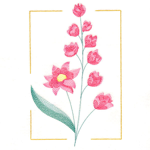 Dainty Blooms - Wild Hollyhock