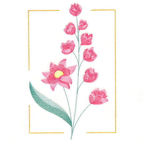 Dainty Blooms - Wild Hollyhock