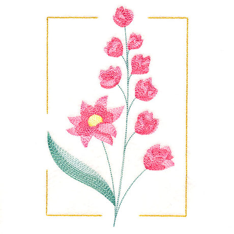 Dainty Blooms - Wild Hollyhock