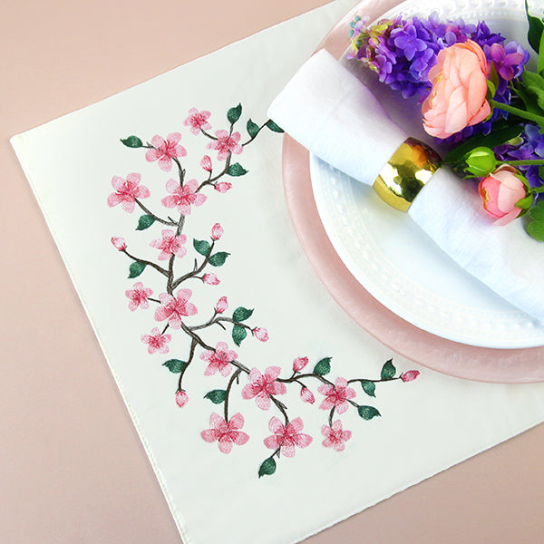 Delicate Apple Blossom Curve