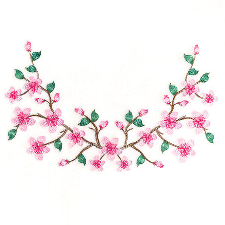 Delicate Apple Blossom Curve