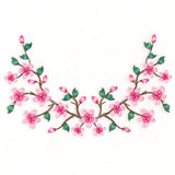 Delicate Apple Blossom Curve