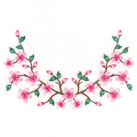 Delicate Apple Blossom Curve