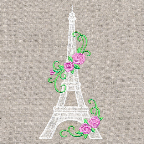Shabby Chic Eiffel Tower