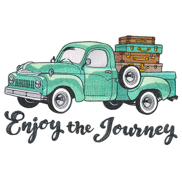 Enjoy the Journey Retro Truck