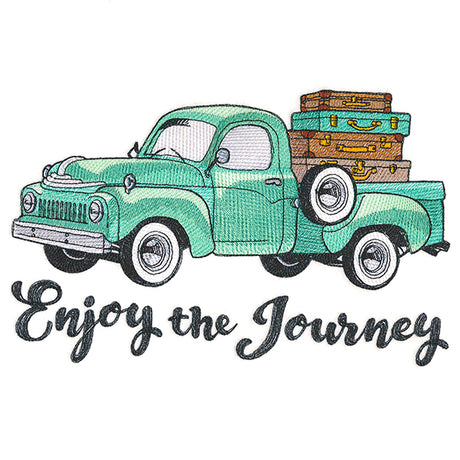 Enjoy the Journey Retro Truck