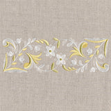 Shimmering Flourishes Border