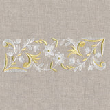 Shimmering Flourishes Border