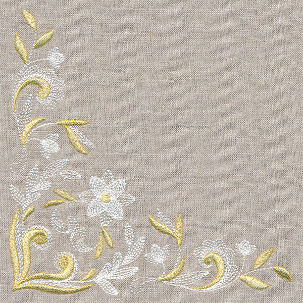 Shimmering Flourishes Corner