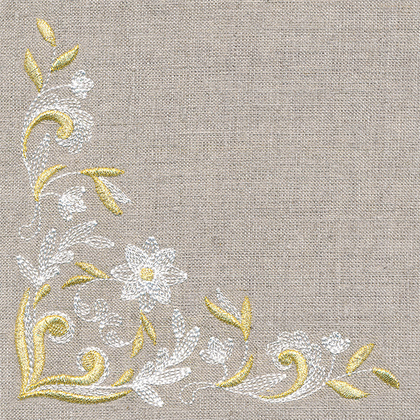 Shimmering Flourishes Corner