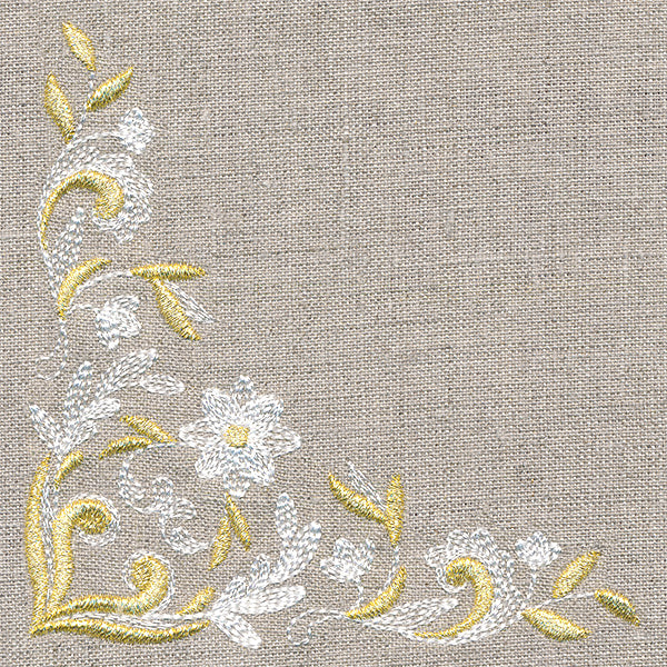 Shimmering Flourishes Corner