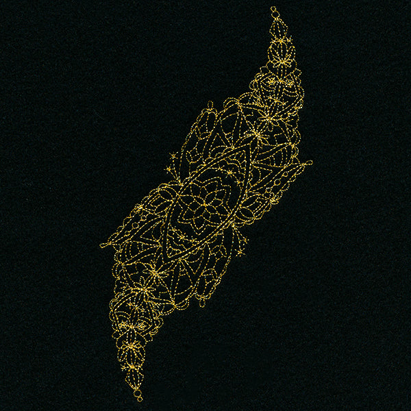 Elegant Mehndi Curve