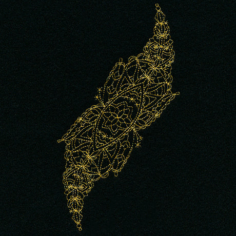 Elegant Mehndi Curve