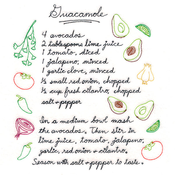 Guacamole Recipe