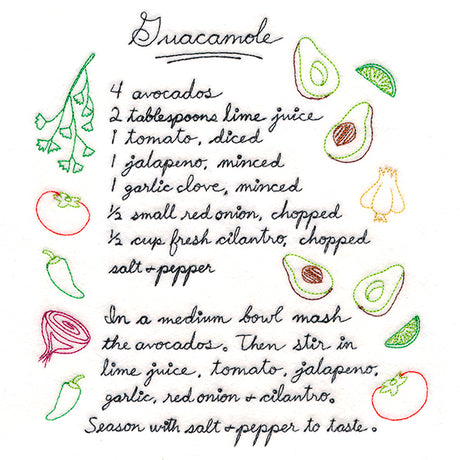 Guacamole Recipe