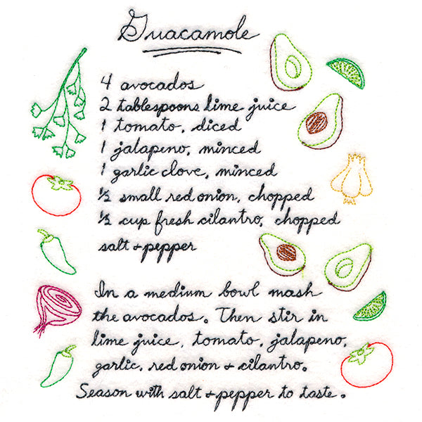 Guacamole Recipe