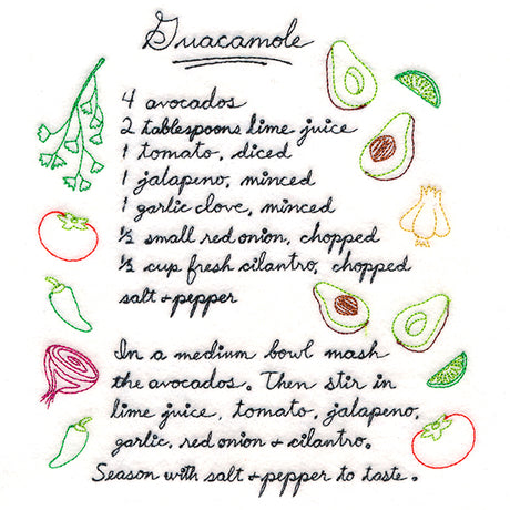Guacamole Recipe