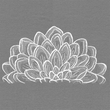 Blooming on the Edge Dahlia