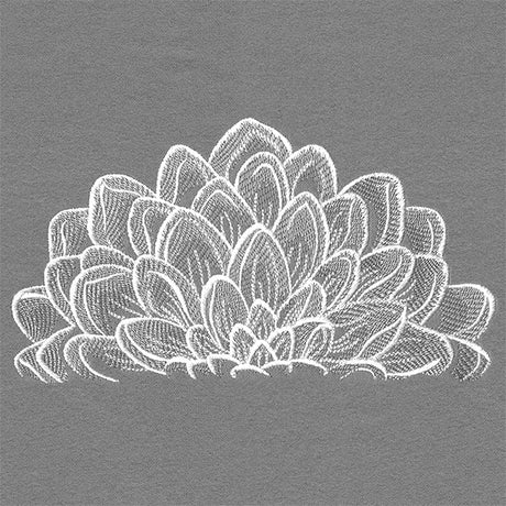 Blooming on the Edge Dahlia