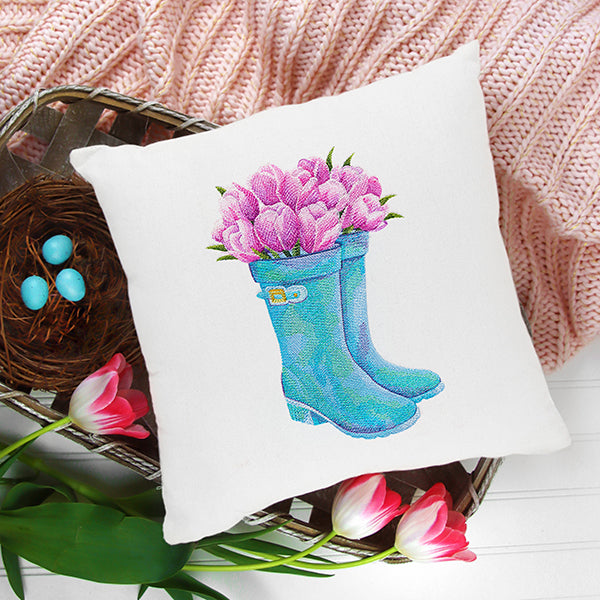 Rain Boots Bouquet