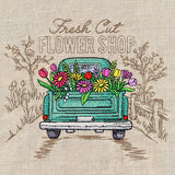 Flower Shop Retro Truck Medley