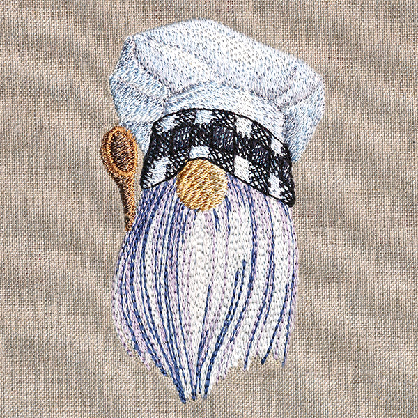 Baking Gnome with Spoon