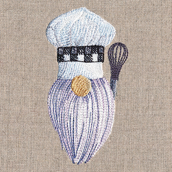 Baking Gnome with Whisk