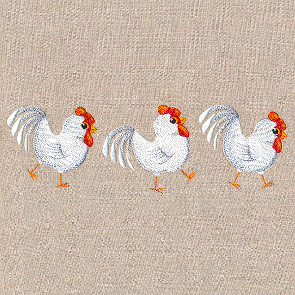 Sweet Country Chickens Border