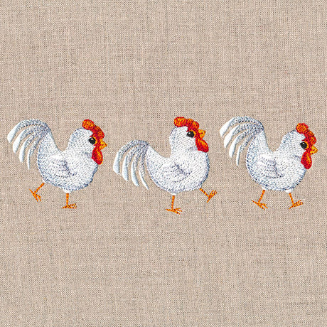 Sweet Country Chickens Border