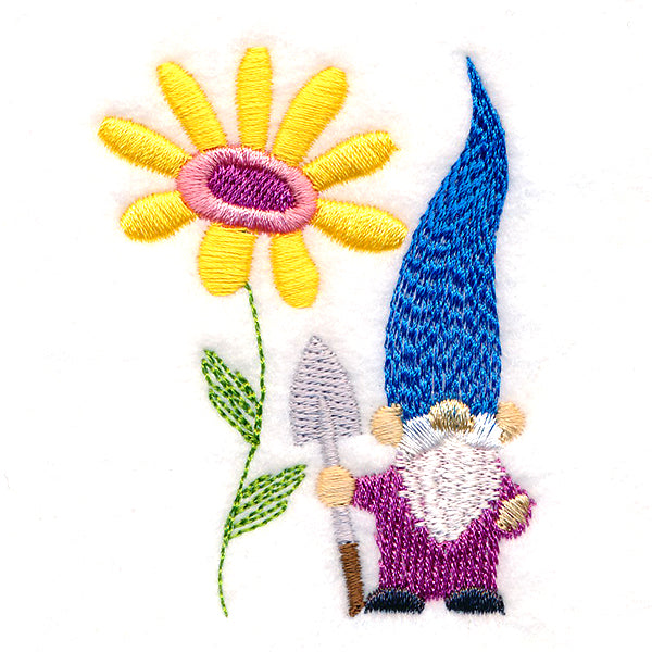 Delightful Flowers Gnome