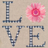 Plaid Love with Daisy