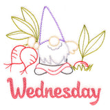 Gnome with Radishes on Wednesday (Vintage)