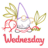 Gnome with Radishes on Wednesday (Vintage)