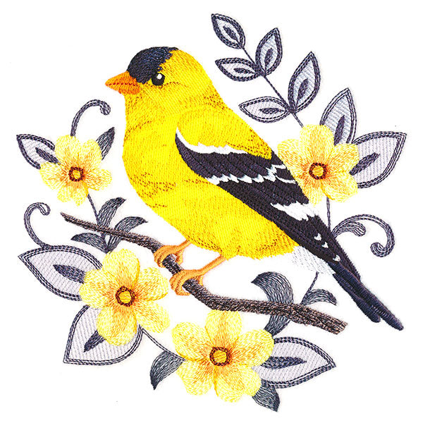 Sweet Spring Goldfinch
