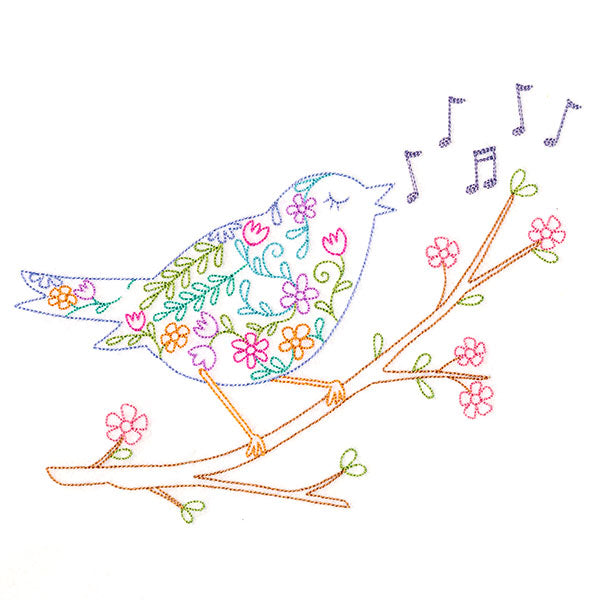 Tweet into Spring (Vintage)
