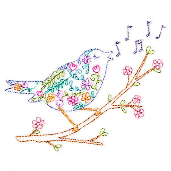 Tweet into Spring (Vintage)