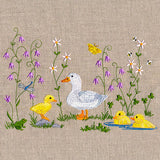 Spring Duckies Border