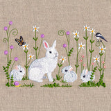 Spring Bunnies Border