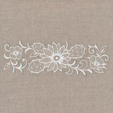 Exquisite Southwestern Border (Whitework)