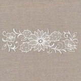 Exquisite Southwestern Border (Whitework)