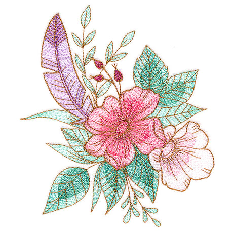 Dazzling Wild Rose Bouquet